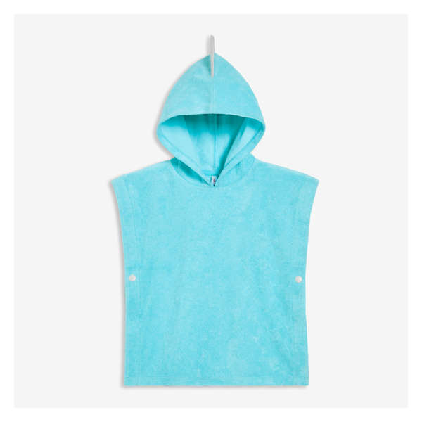 Baby Boys' Hooded Cover-Up - Light Blue